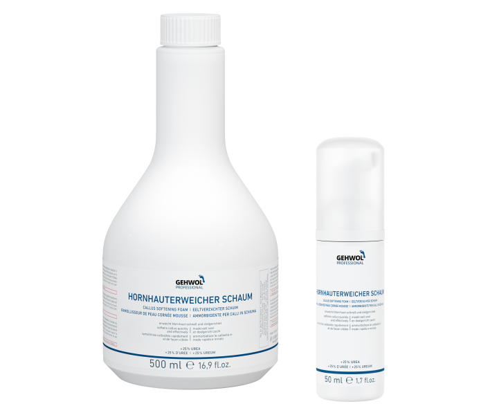 GEHWOL Professional Preparations Callus Softener Foam with 25percent Urea 500ml