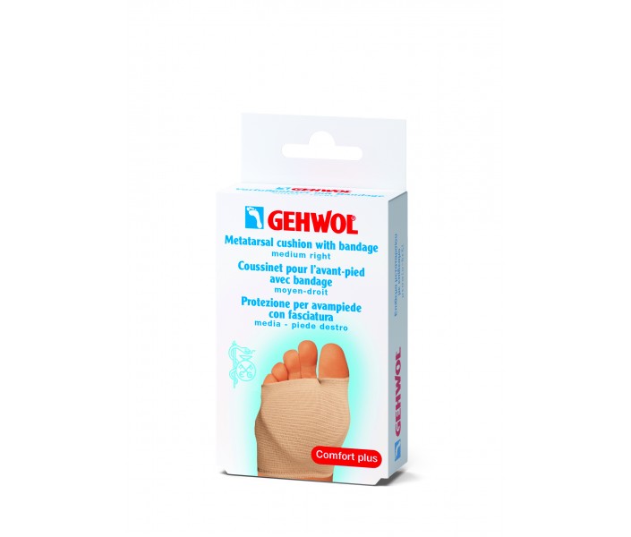 GEHWOL Pressure Relief GEHWOL Metatarsal cushion with bandage 1pad right Large