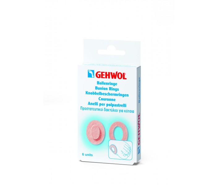 GEHWOL Pressure Relief GEHWOL Bunion Rings oval 6 pads