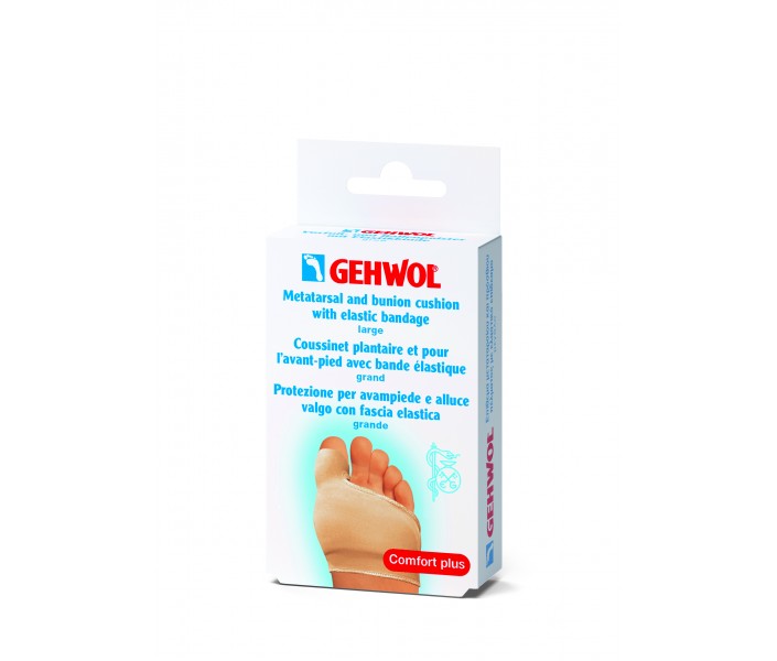 GEHWOL Pressure Relief GEHWOL Metatarsal and bunion cushion with elastic bandage 1pad Large