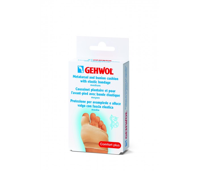 GEHWOL Pressure Relief GEHWOL Metatarsal and bunion cushion with elastic bandage 1pad Medium