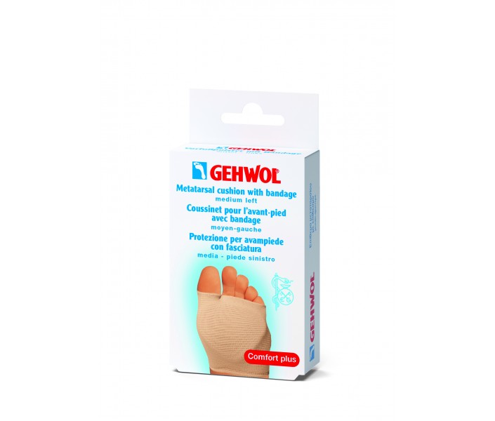 GEHWOL Pressure Relief GEHWOL Metatarsal cushion with bandage 1pad left Medium