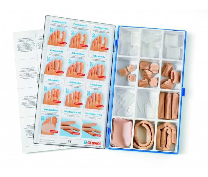 GEHWOL Pressure Relief GEHWOL Assortment Box of Polymer Gel items 43pads Sorted